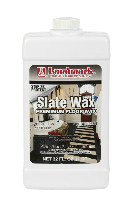 Lundmark 3219F32-6 Floor Wax For Slate, 32 oz