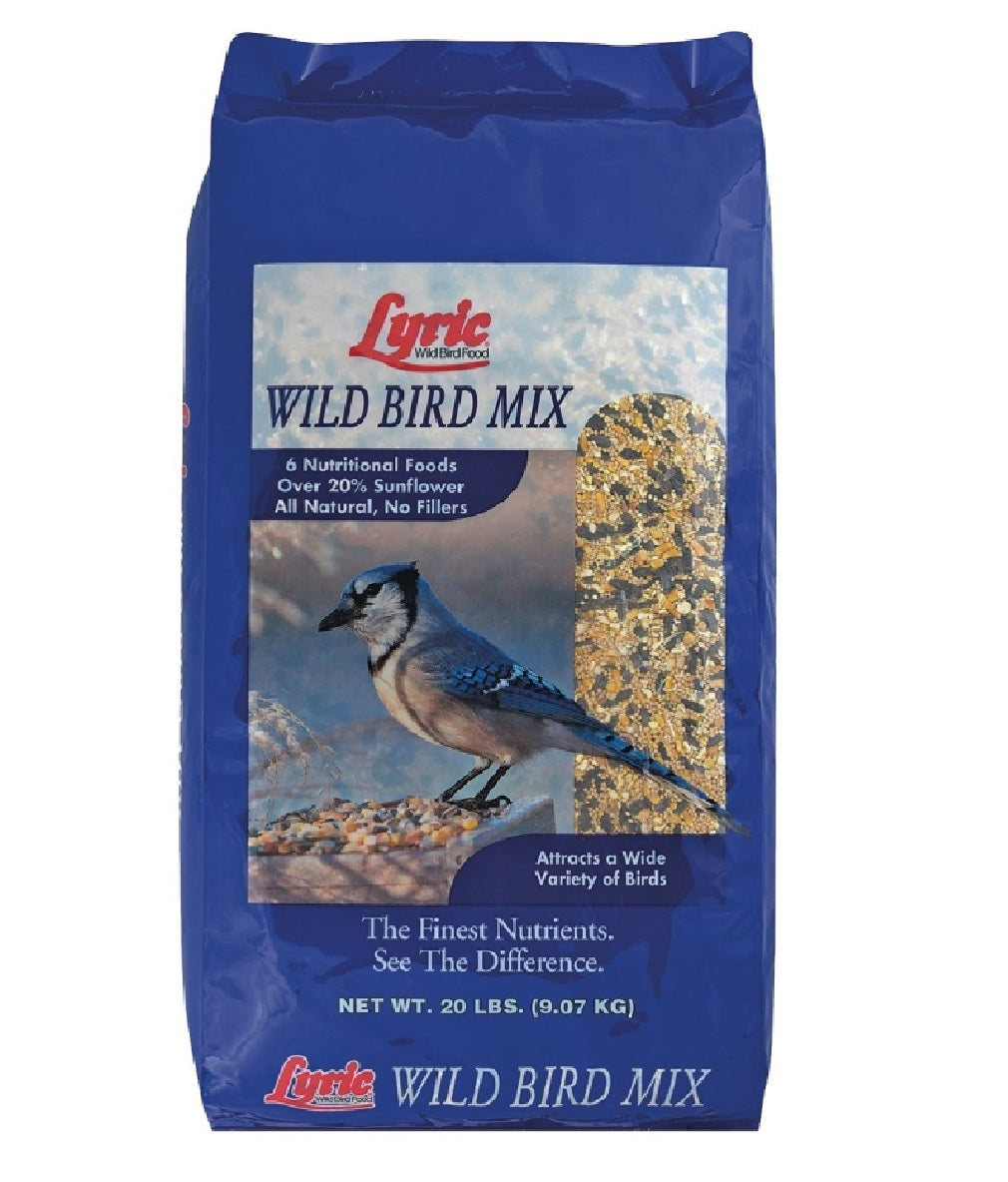 Lyric 26-46824 Wild Bird Seed Mix, 20 lbs