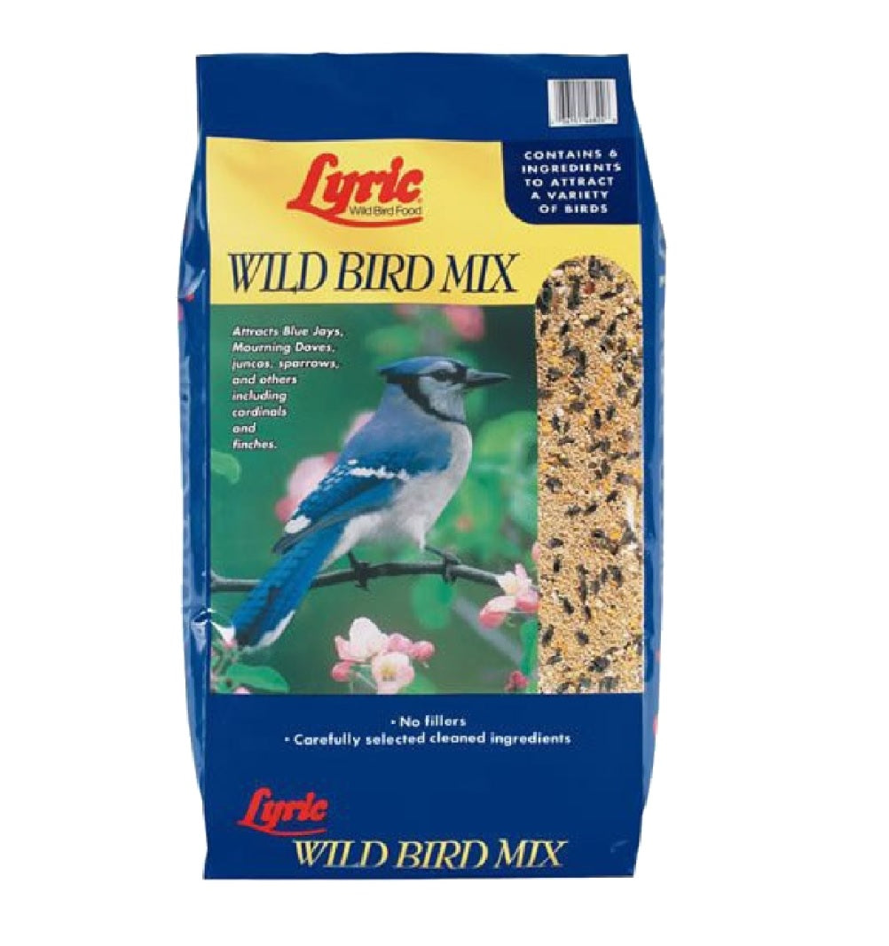 Lyric 26-46825 Wild Bird Mix Bird Seed, 40 lbs
