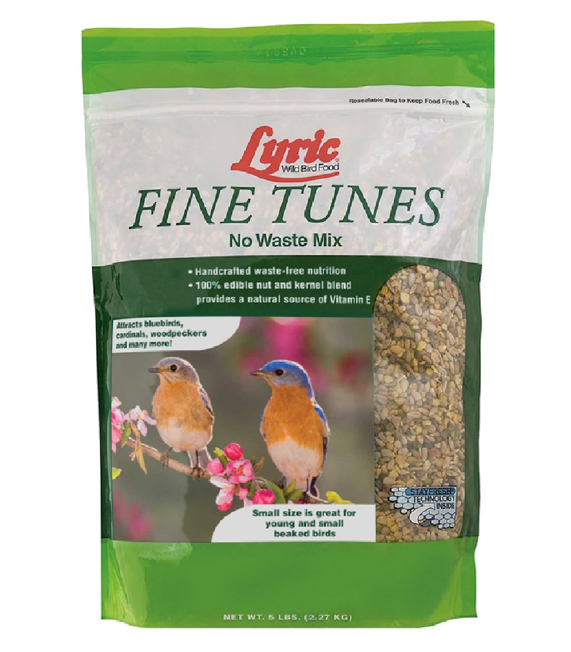 Lyric 26-47409 Fine Tunes Bird Seed, 5 Lbs