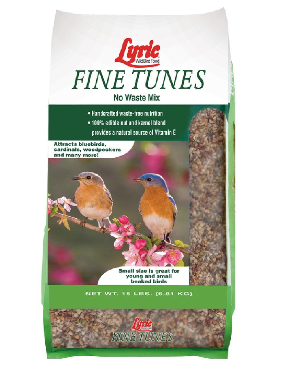 Lyric 26-47410 Fine Tunes Bird Seed, 15 lbs