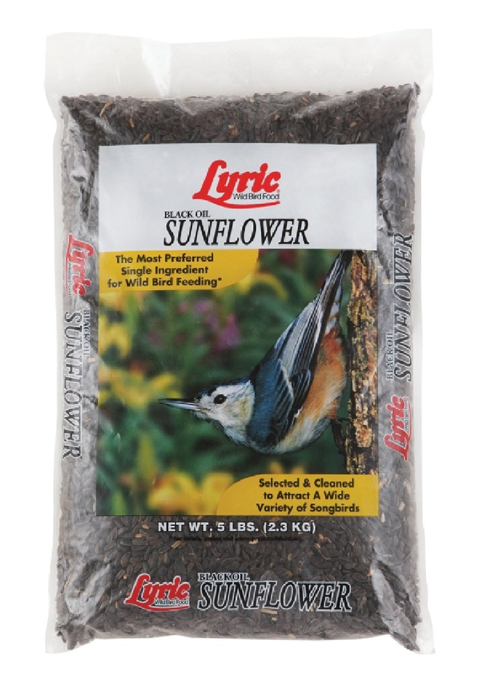 Lyric 26-47419 Black Oil Sunflower Seed, 5 lbs