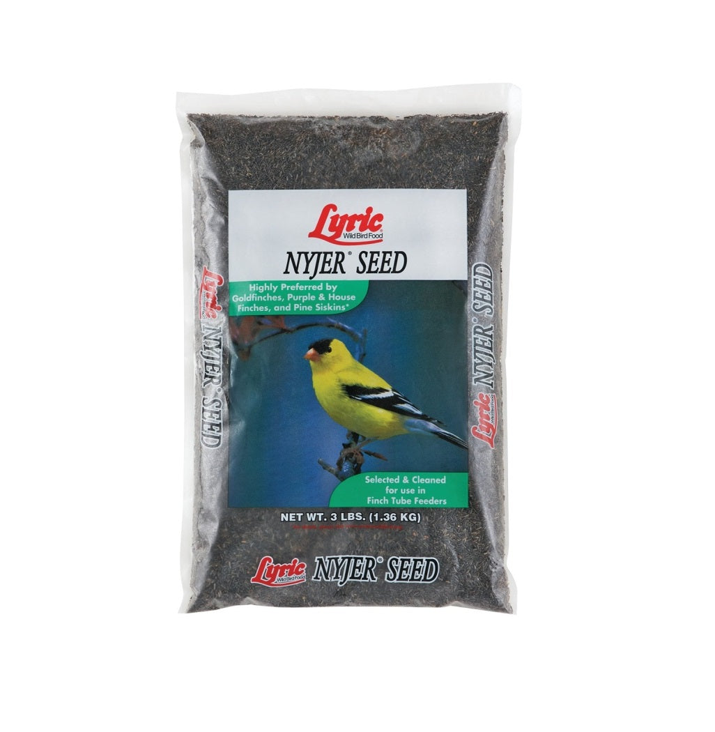 Lyric 26-47426 Finch Nyjer Seed Wild Bird Food, 3 lb