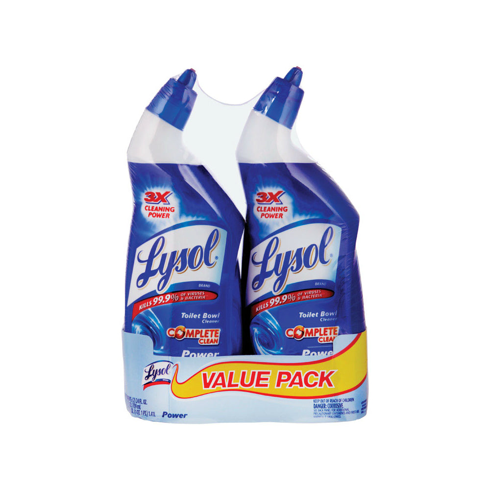 Lysol 1920079174 Complete Clean Liquid Toilet Bowl Cleaner, 24 Oz