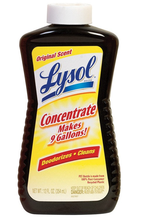 Lysol 77500 Disinfectant Concentrate Cleaner, 12 Oz