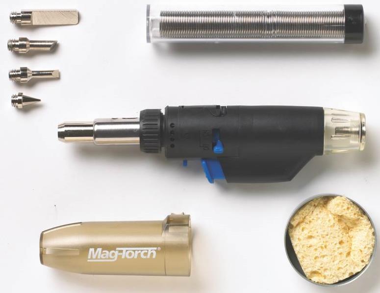 Mag-Torch MT 775 C Three in One Micro Butane Torch Deluxe Kit