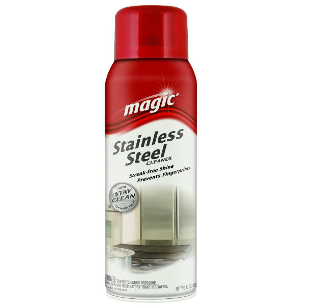 Magic 3062 Stainless Steel Cleaner, 17 Oz, Aerosol spray