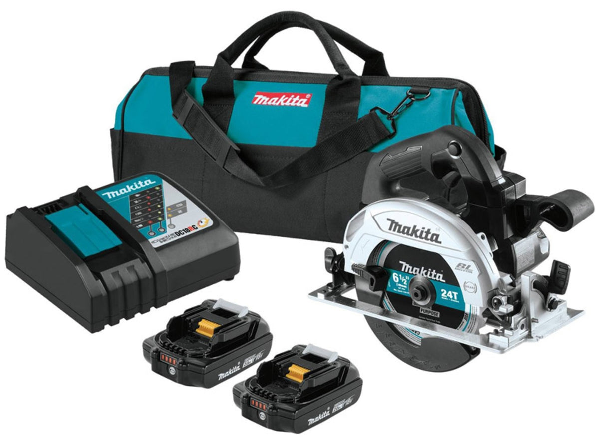 Makita XSH04RB Circular Saw Kit, 6‑1/2"