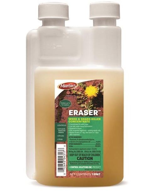 martin's eraser herbicide Martin's 82004317 Eraser Weed & Grass Killer, Concentrate, Pint — Life and Home