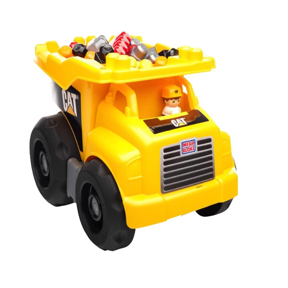 Mattel DCJ86 Cat Dump Truck, Plastic, Multicolored
