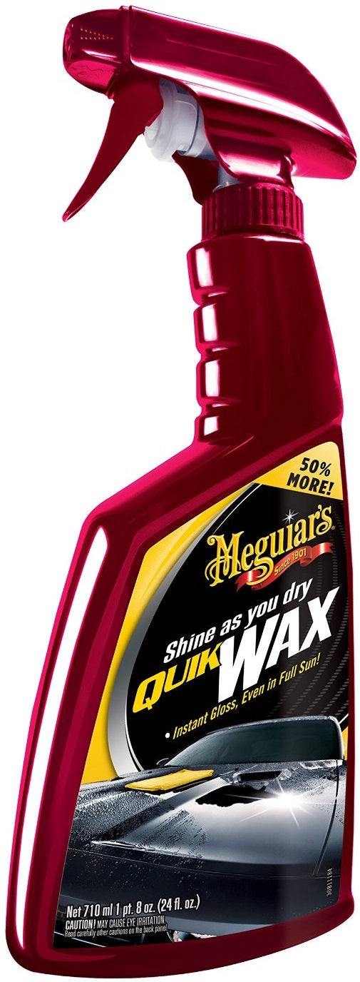 Meguiar's A1624/A1616 Quik Spray Wax, 24 Oz