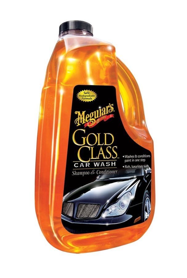 Meguiar's G-7164 Gold Class Car Wash Shampoo & Conditioner, 64 Oz