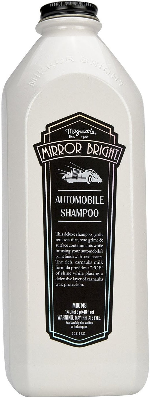 Meguiar's MB0148 Mirror Bright Automobile Shampoo, 48 Oz