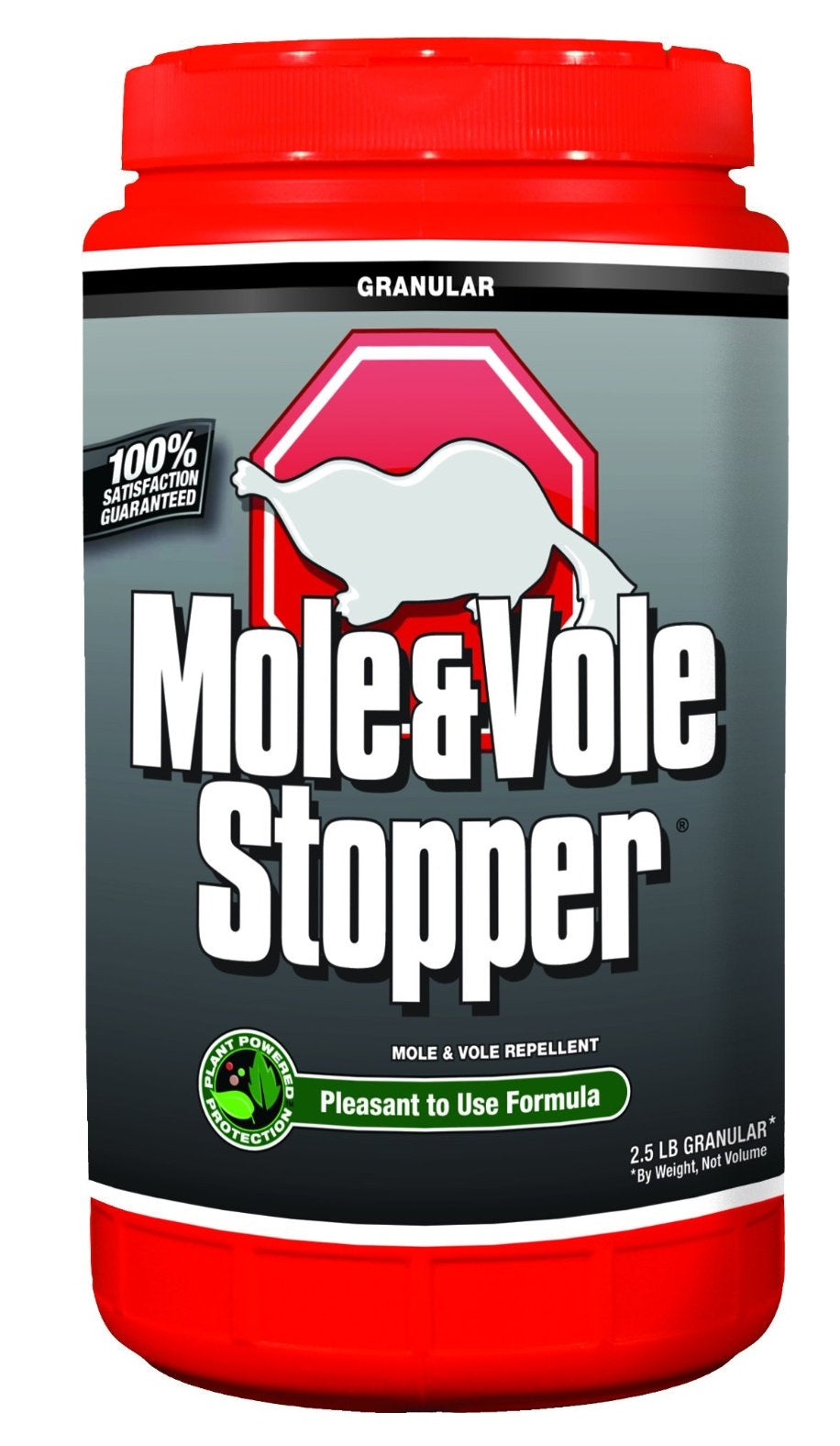 Messina Wildlife MV-G-001 Mole & Vole Stopper Granular Repellent Shaker Jug, 2.5 Lb