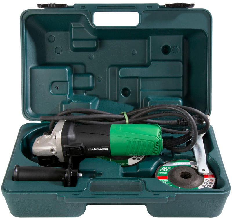 Metabo HPT G12SR4M Angle Grinder, 4-1/2 in Dia Wheel