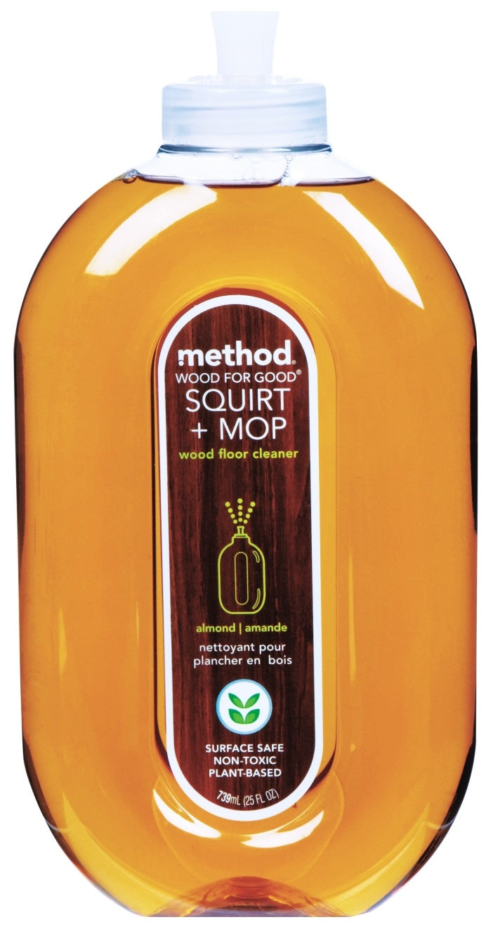 Method 00562 Squirt And Mop Wood Floor Cleaner, 25 Oz