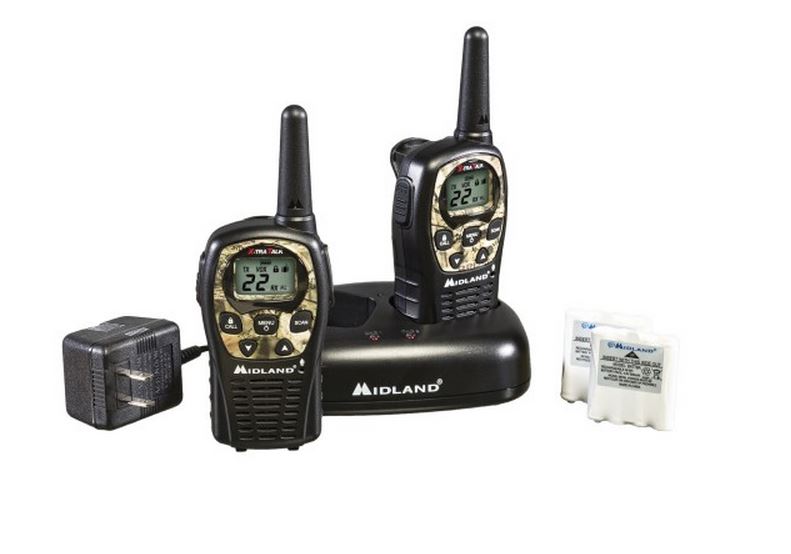 Midland LXT535VP3 GMRS 2-Way Radio Camo, 22 Channels