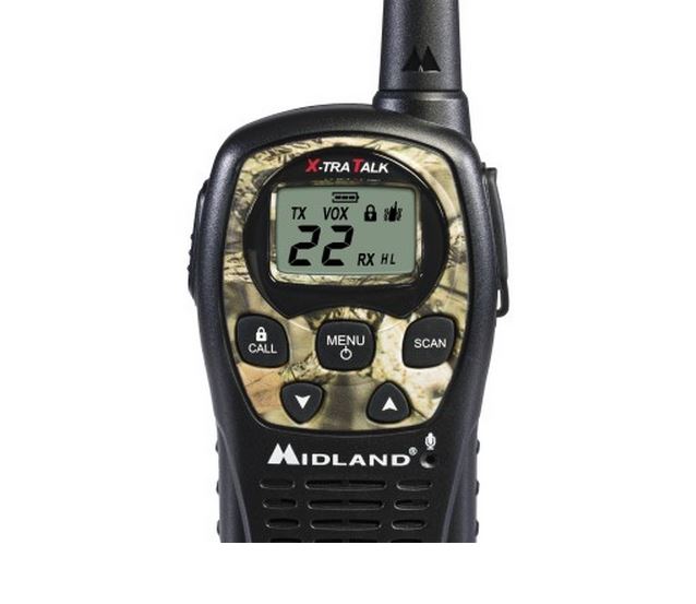 Midland LXT535VP3 GMRS 2-Way Radio Camo, 22 Channels