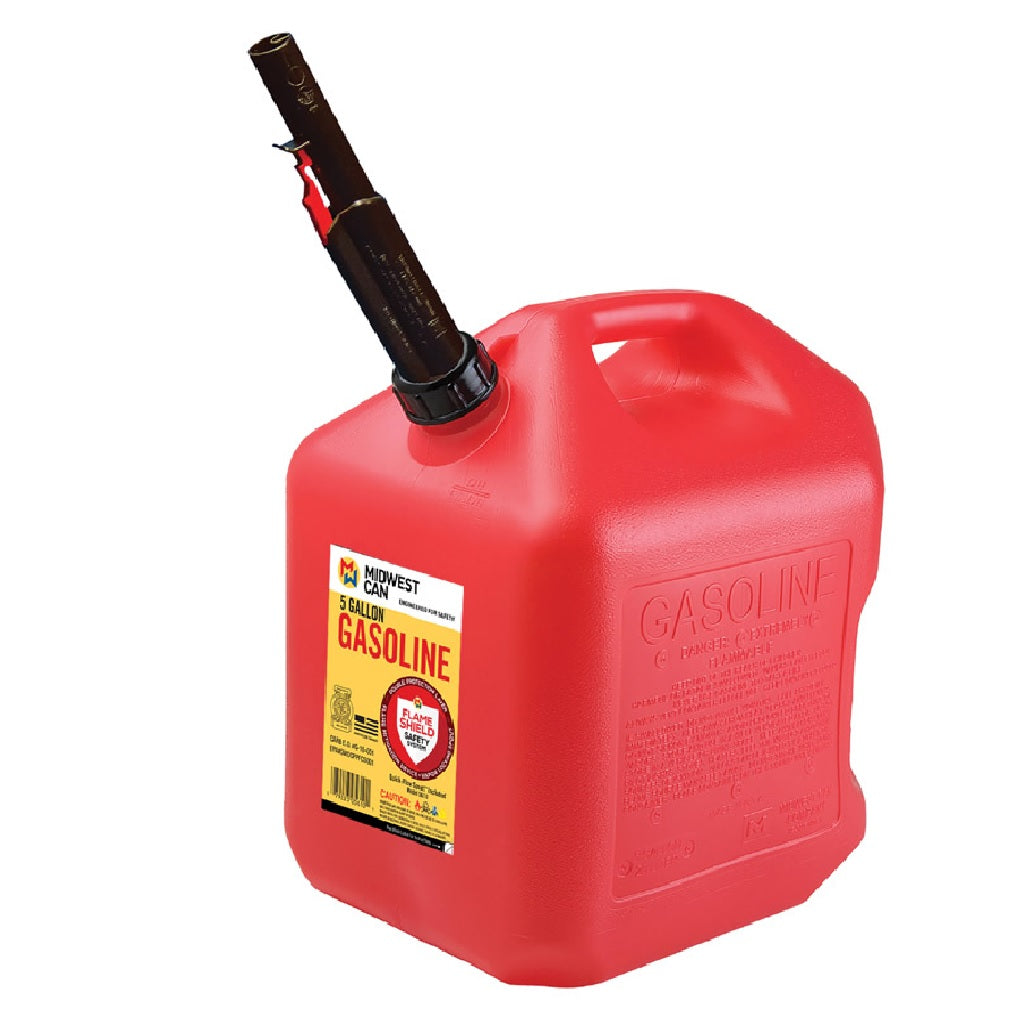 Midwest Can 5610 Flame Shield Safety System Gas Can