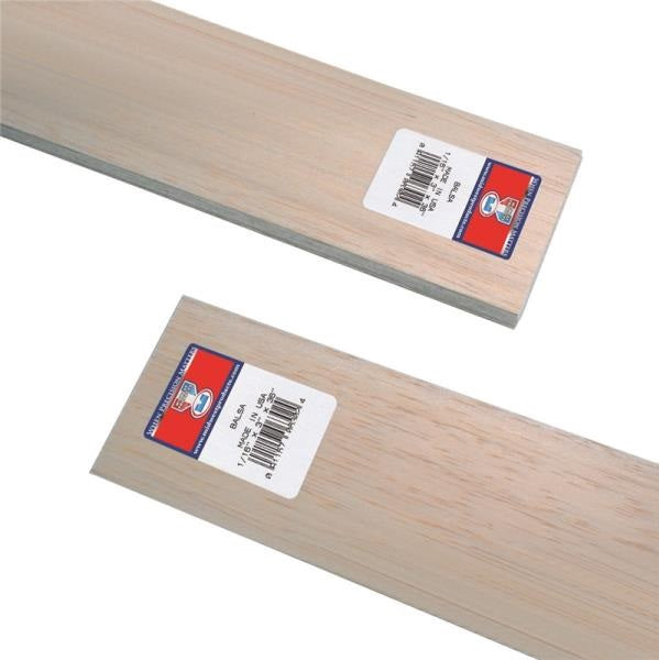 Midwest Products 6302 Balsawood Sheet, 1/16" x 3" x 36"