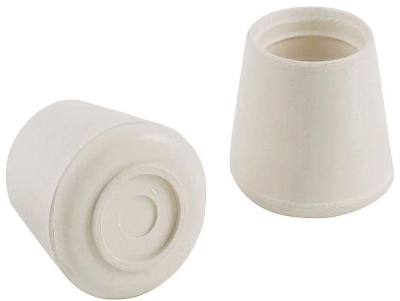 Mintcraft FE-50644 Furniture Leg Tip, 7/8", White