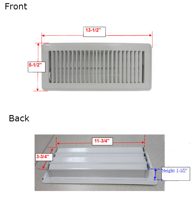 buy floor registers at cheap rate in bulk. wholesale & retail heat & cooling replacement parts store.