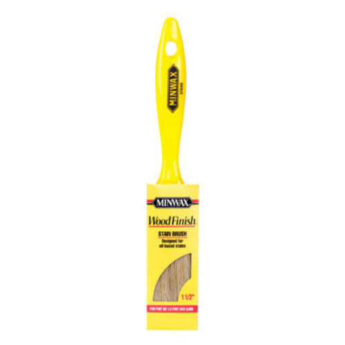 Minwax 42728 Wood Finish Stain Brush, 1.5"