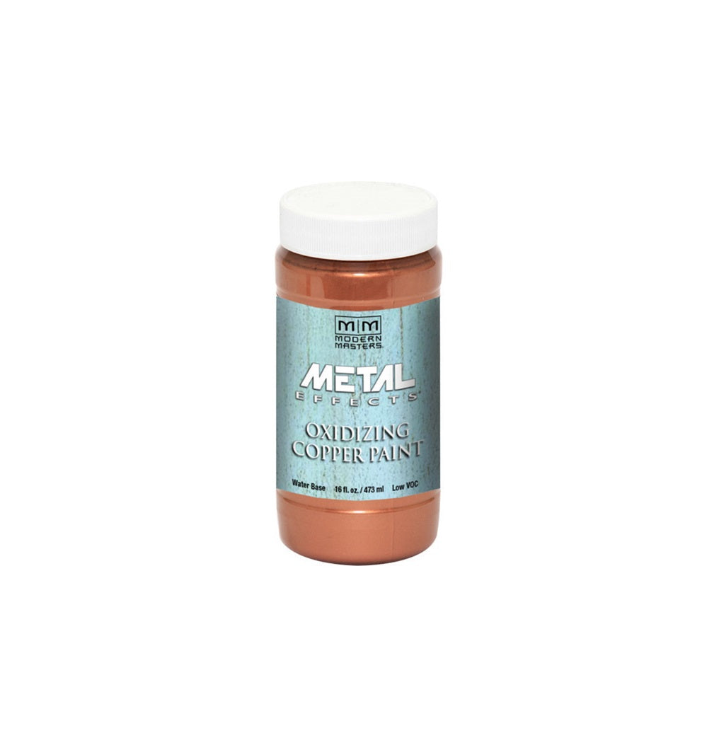 Modern Masters ME14916 Metal Effects Oxidizing Copper Paint, 16 Oz
