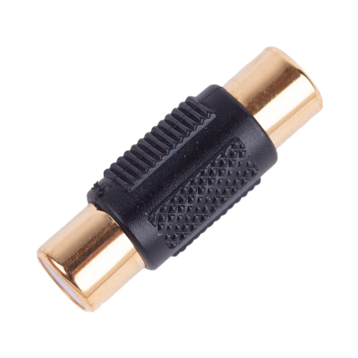 Monster 140295-00 RCA Double Female Audio Coupler, Black