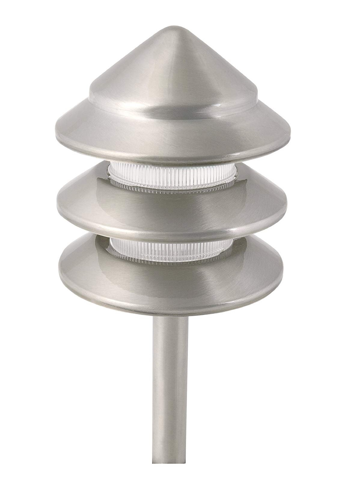 Moonrays 95878 Low Voltage Holton 3 Tier Path Light, 11 Watt