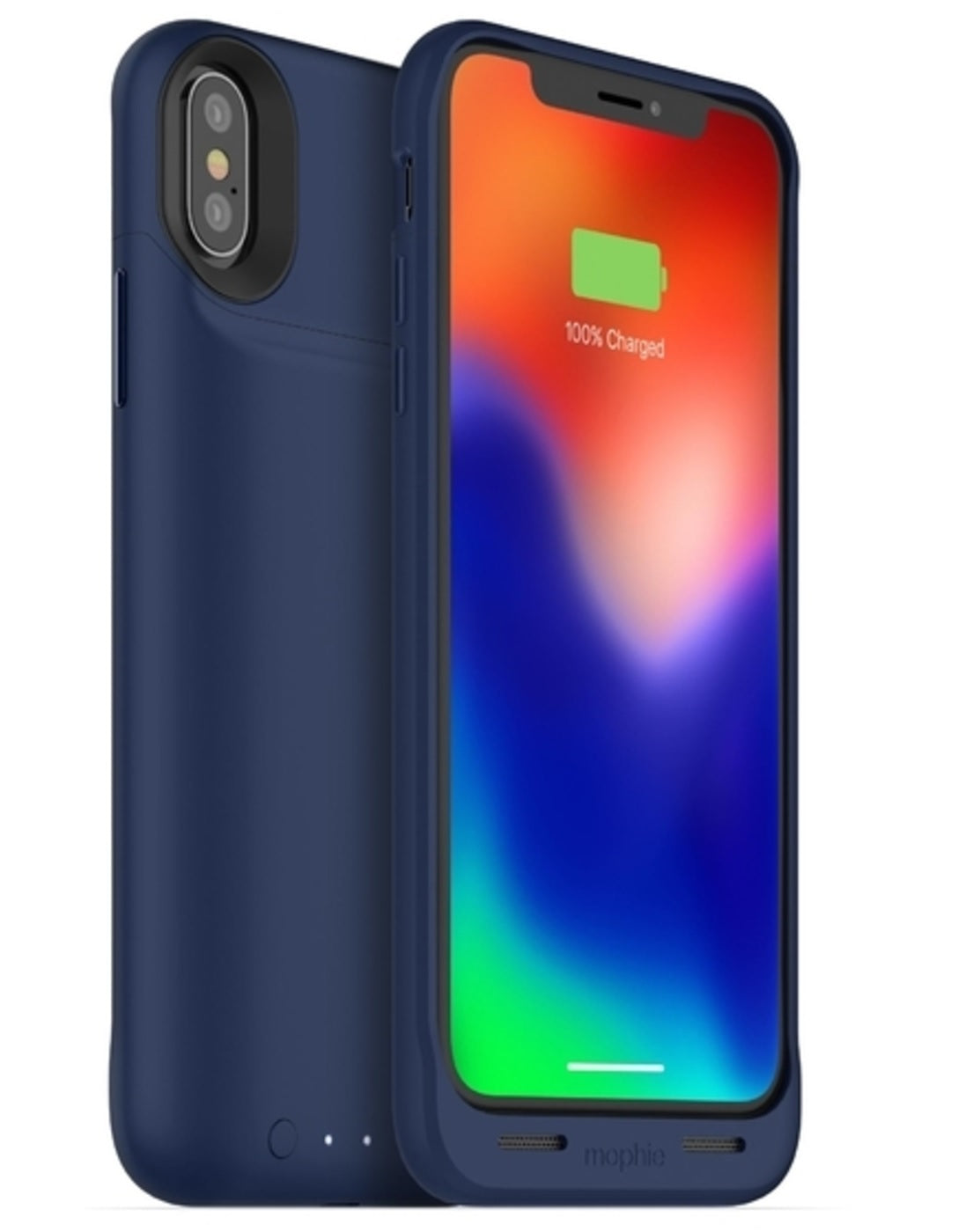 mophie 401002006 Juice Air Battery iPhone X Case, Blue