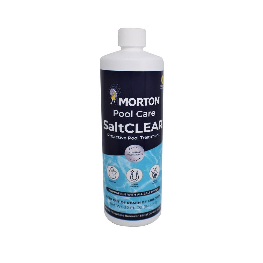 Morton Pool Care MPC-CLR32 SaltCLEAR Clarifier, 32 Ounce