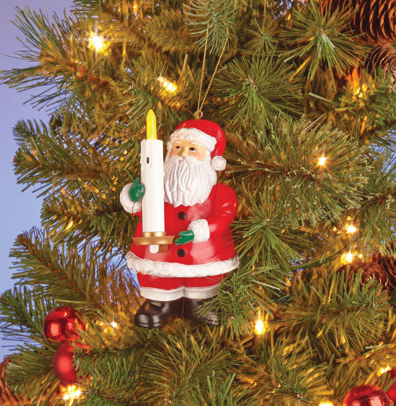 Mr Christmas 39691 Goodnight Lights Santa, 5-1/2" Tall