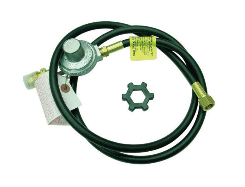 Propane Hose/ Regulator Assembly, low price, best heat & air