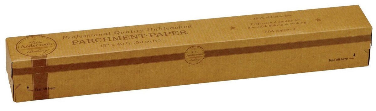Mrs. Anderson's 32000  Baking Unbleached Parchment Paper, 15" x 40'