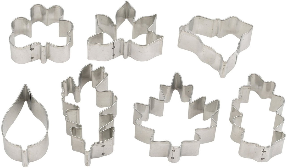 Mrs. Anderson's 42111 Leaf Cookie Cutters, Set of 7