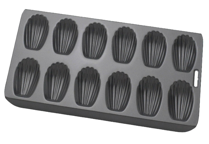 Mrs. Anderson's 93231 Baking Madeleine Pan, Non-Stick, 12-cup