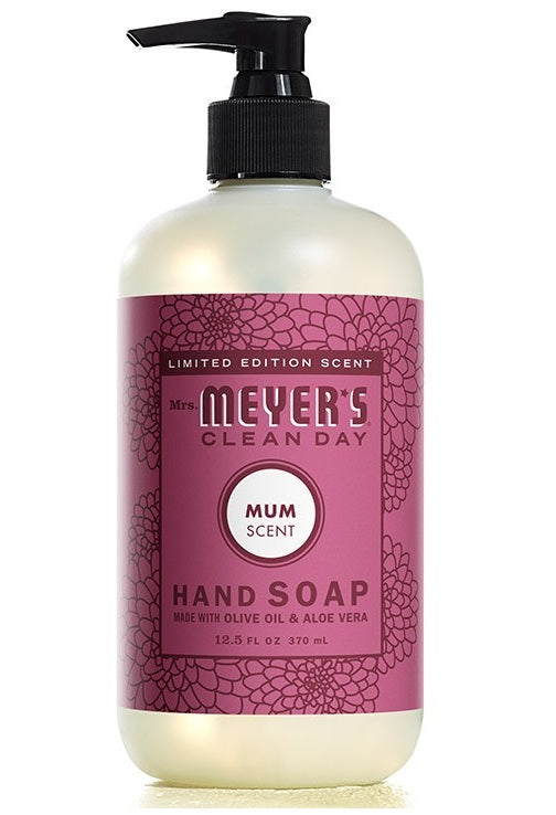 Mrs. Meyer's Clean Day 70046 Mum Liquid Hand Soap, 12.5 Oz