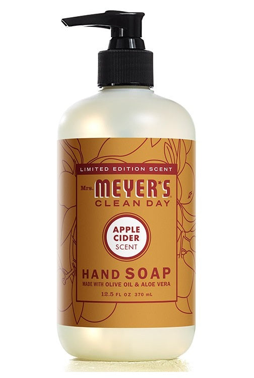 Mrs. Meyer's Clean Day 70049 Apple Cider Liquid Hand Soap, 12.5 Oz