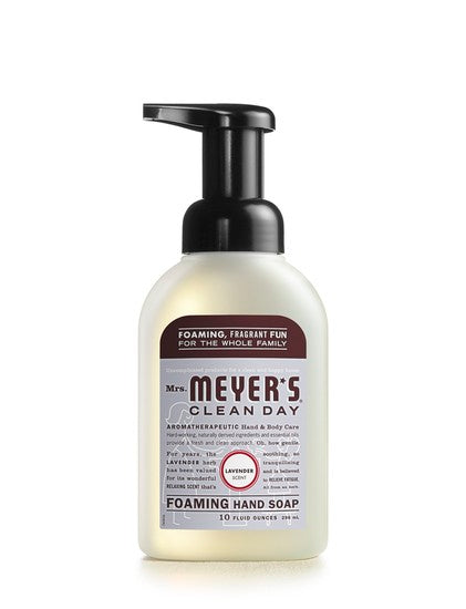 Mrs Meyers Clean Day 11166 Foaming Hand Soap, Lavender Scent, 10 Oz