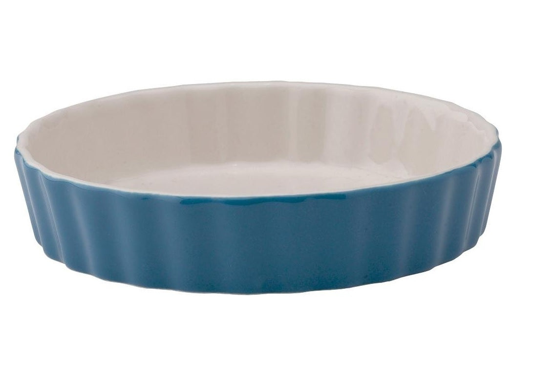Mrs Anderson's 98014BB Round Creme Brulee, Ceramic, Bayberry Color