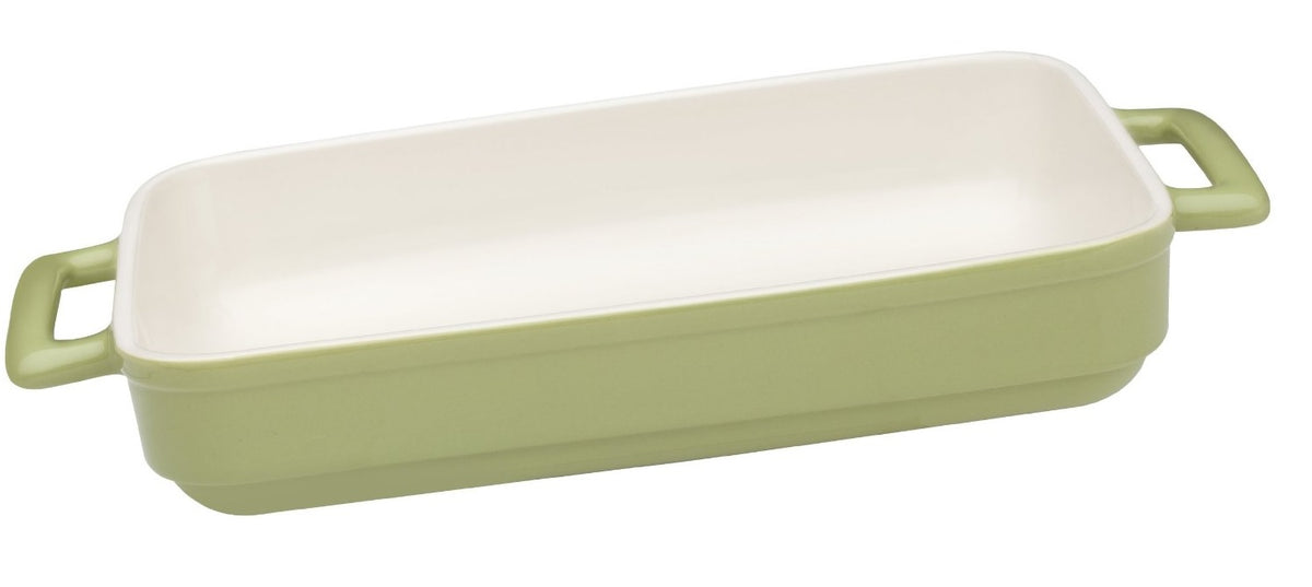 Mrs Anderson's 98048SG Ceramic Lasagna Pan, Sage, 13" x 9"