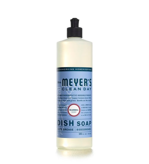 Mrs Meyers 17481 Liquid Dish Soap, Bluebell, 16 Oz