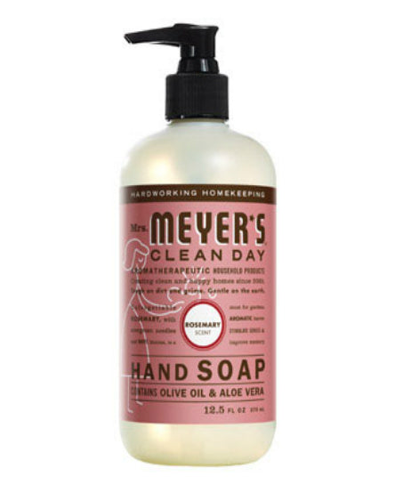 Mrs Meyers Clean Day 17450 Liquid Hand Soap, Rosemary Scent, 12.5 Oz