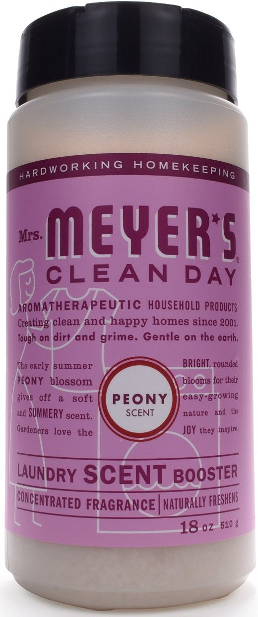 Mrs Meyers Clean Day 70044 Laundry Scent Booster, Peony Scent, 18 oz
