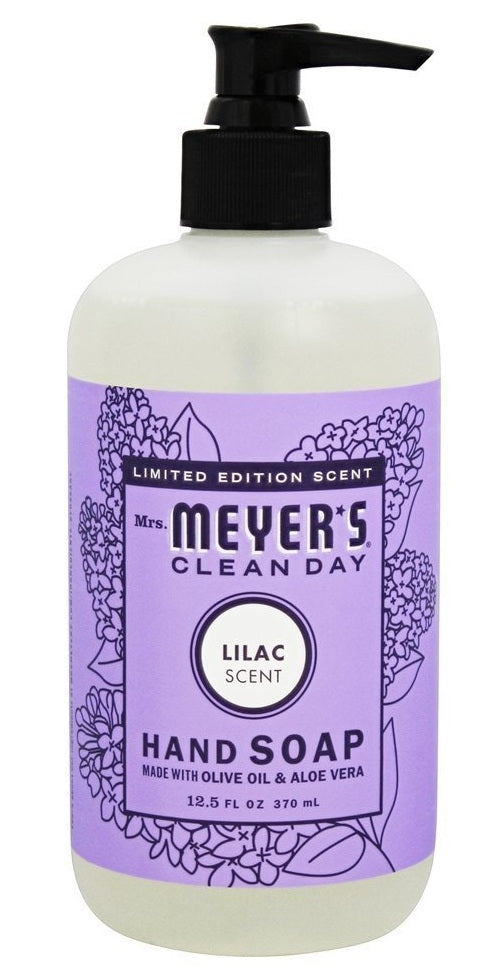 Mrs Meyers Clean Day  70057-1 Liquid Hand Soap, Lilac, 12.5 oz.