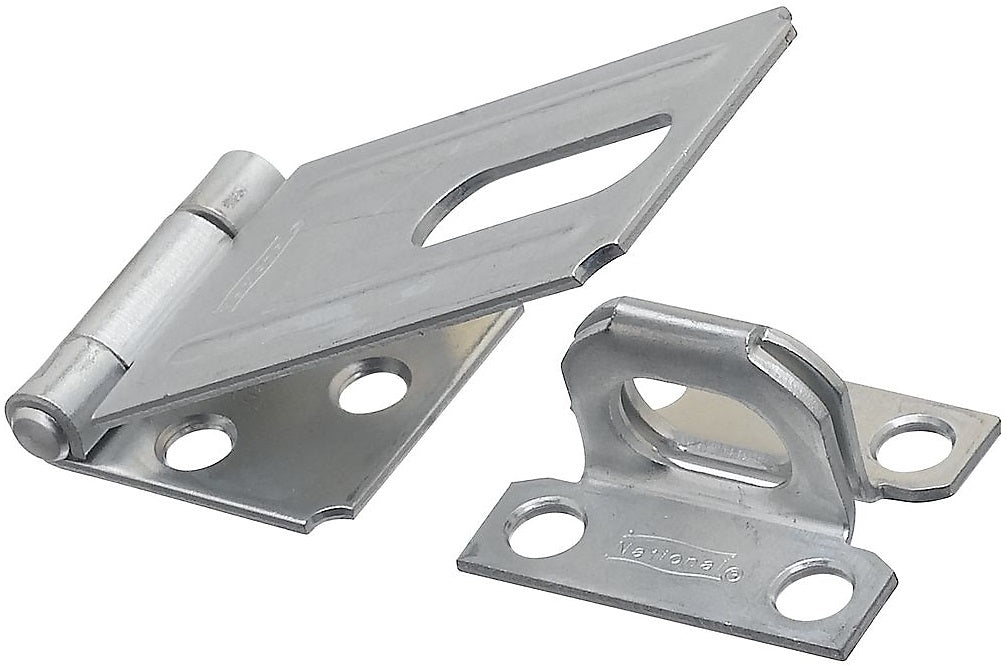 National Hardware N102-277 Safety Hasp, 3-1/4", Zinc Plated
