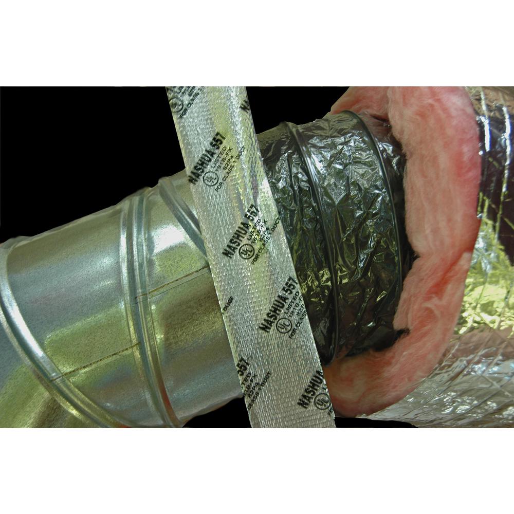 Nashua 1207800 557-HVAC Duct Tape, Silver, 1.89" x 60.1 Yards