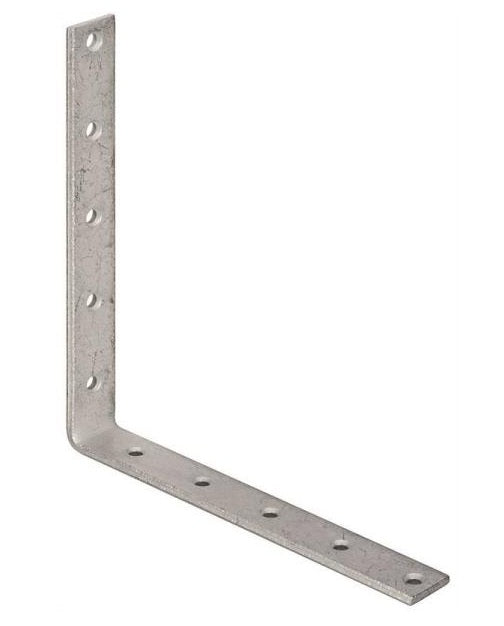 National hardware 220244 Galvanized Corner Brace, Steel, 10" L