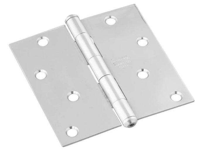 Stanley 830276 Stainless Steel Door Hinge, 4"